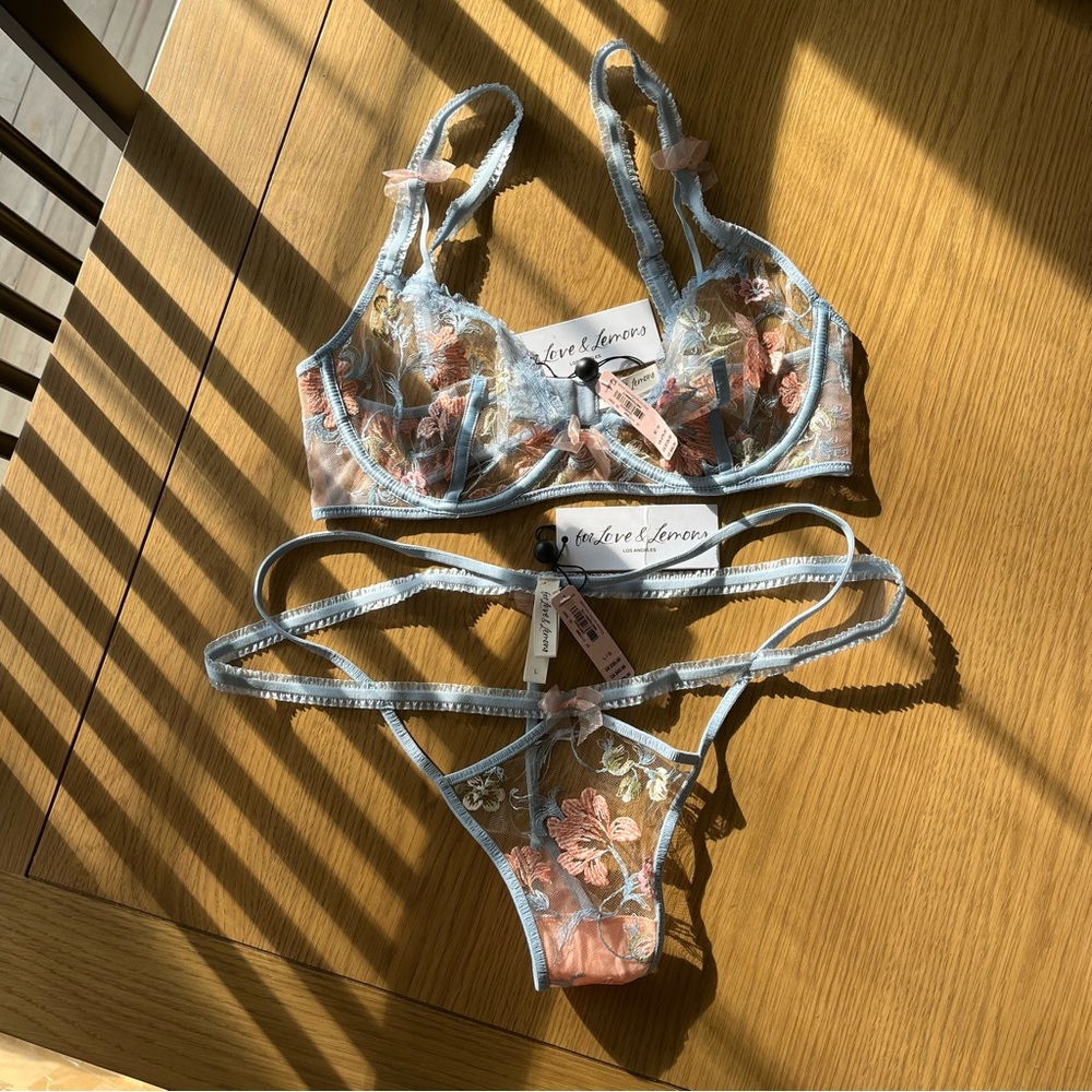 NWT For Love & Lemons Lily 3 pc SET - Picture 2 of 12